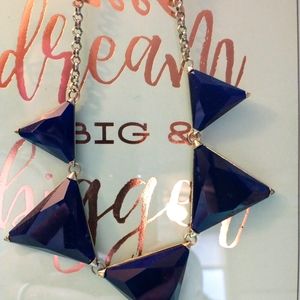 Triangle Gem Adjustable necklace